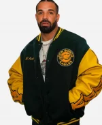 Drake Eagles World Series Rob Ford's Don Bosco Green & Yellow Jacket