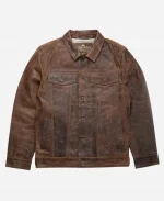 Driggs Leather Brown Jacket