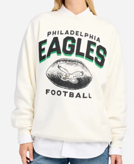 Eagles ’47 Historic Cloud Arch Crewneck Sweatshirt 