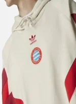 FC Bayern Originals Biege White Hoodie