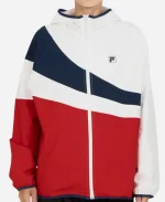 Fila Wind Track White Hoodie