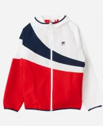 Fila Wind Zip-Up White Track Hoodie