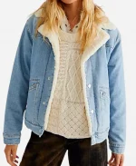 Free People Off-the Grind Sherpa Jacket