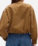 GAP Twill Bubble Brown Jacket