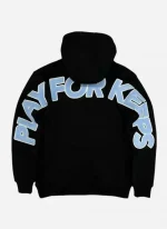 Geedup Play For Keeps Black & Sky Blue Hoodie