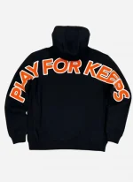 Geedup Play For Keeps Hoodie Black & Orange