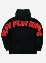 Geedup Play For Keeps Hoodie Black & Red