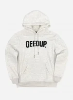 Geedup Play For Keeps Hoodie white & Black
