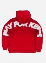 Geedup Play For Keeps Red Hoodie