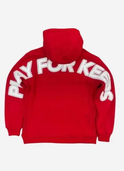 Geedup Play For Keeps Red Hoodie