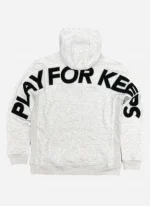 Geedup Play For Keeps White & Black Hoodie
