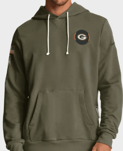 Green Bay Packers 2025 Salute To Service Hoodie