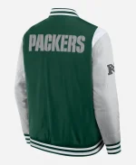 Green Bay Packers Elements Elite Polyester Varsity Jacket
