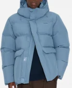 Holzweiler Dovre Down Blue Puffer Jacket