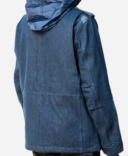 Iron Heart 16oz Natural Indigo Selvedge M65 Field Blue Denim Jacket