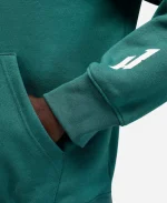  Jalen Hurts Jordan Nike Love Hurts Green Hoodie 