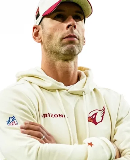 Jonathan Gannon Cardinals Rivalries Sideline Cream Hoodie