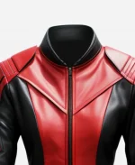 Justin H. Min The Umbrella Academy Season 03 Ben Hargreeves Leather Jacket