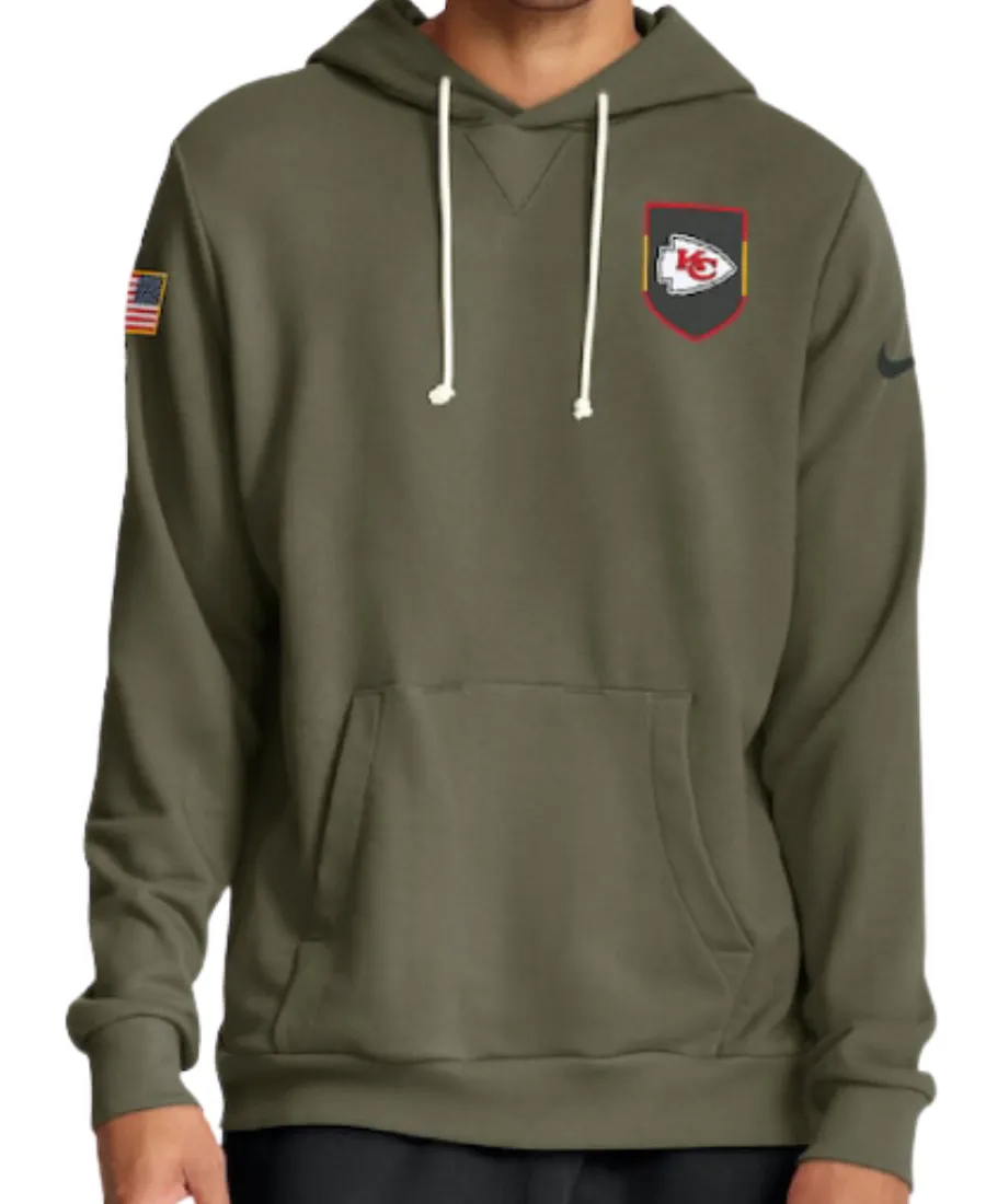 Kansas City Chiefs 2025 Salute To Service Hoodie Kansas City Chiefs 2025 Salute To Service Hoodie