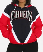 Kansas City Chiefs Erin Andrews Retro Crinkle Hoodie