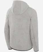 Kansas City Chiefs Nike Tech Fleece Windrunner Grey Hooded Jacket