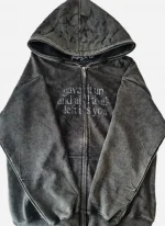 Keshi Zip Up Grey Hoodie