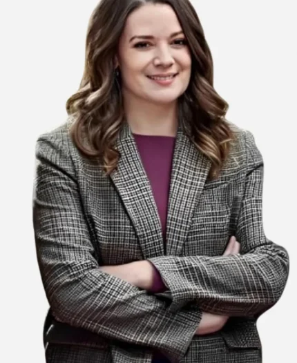 Kimberley Sustad The Santa Class Kate Plaid Blazer