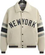 Kith X AVIREX x Jason Alexander For The New York Yankees Leather Jacket