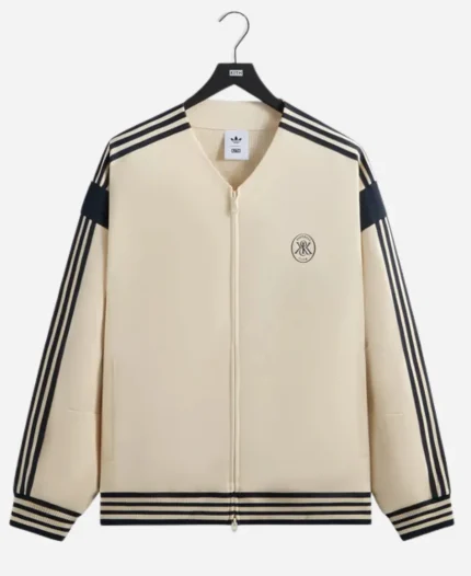 Kith for Adidas Football Logo White Track Jacket