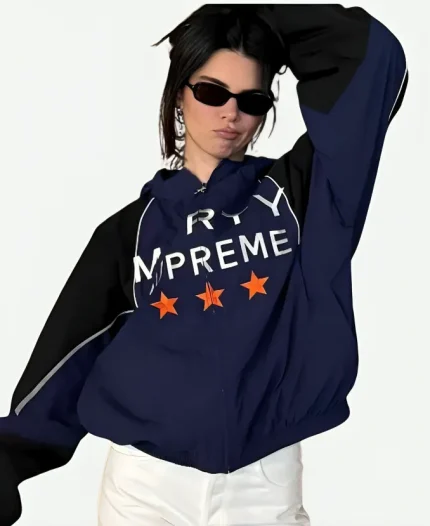 Kylie Jenner Marty Supreme Hooded Jacket