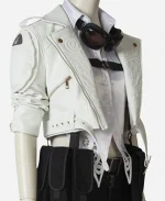 Lady Devil May Cry 5 Video Game Leather Jacket White