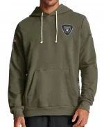 Las Vegas Raiders 2025 Salute To Service Hoodie