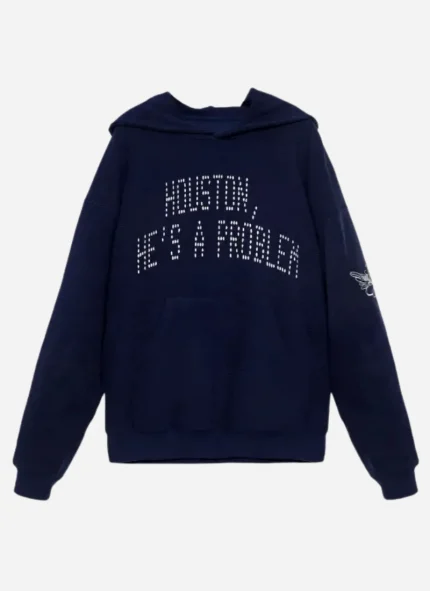 Lie Houston, He’s a Problem Racer Hoodie