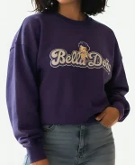 Los Angeles Dodgers Bella Dona x Betty Boop Blue Crewneck