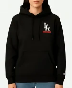 Los Angeles Dodgers Undefeated Tally Hoodie Black