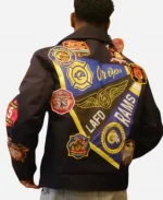 Los Angeles Rams 2025 Draft House LA Fire Department Jacket