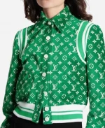 Louis Vuitton Green Bomber Jacket