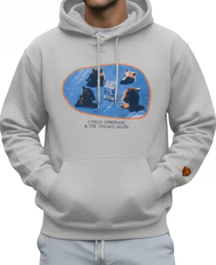 Lyrical Lemonade x Chicago Bears Gray Pond Hoodie