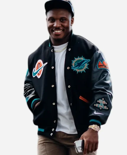 Malik Washington Rivalries Miami Dolphins Jacket