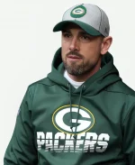 Matt LaFleur Green Bay Packers Sideline Green Hoodie