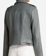 Mekia Cox Detective Nyla Harper The Rookie Motorcycle Leather Jacket