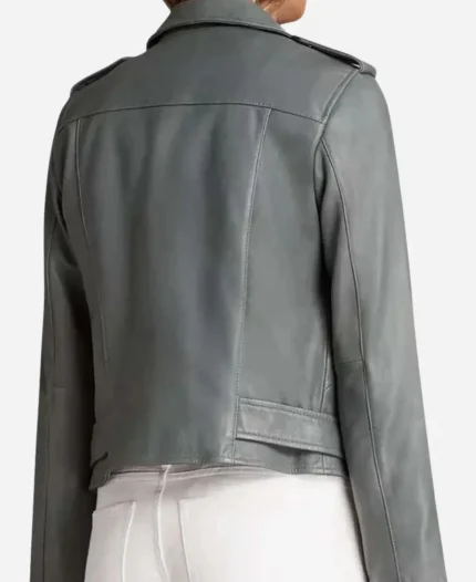 Mekia Cox Detective Nyla Harper The Rookie Motorcycle Leather Jacket