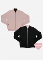 Melanie Martinez Test Me Pink And Black Reversible Jacket