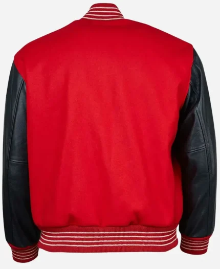 Memphis 1945 Red Sox Red & Black Letterman Varsity Jacket