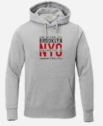 Men's ADRO Brooklyn NYC Printed Grey Pullover Hoodie