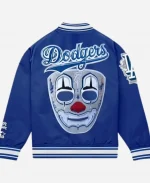 Men's Los Angeles Dodgers x Mister Cartoon x G-III Royal Full-Snap Blue Jacket