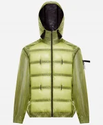 Men’s Moncler Genius Craig Hiles 5 Green Nylon Down Jacket - Green