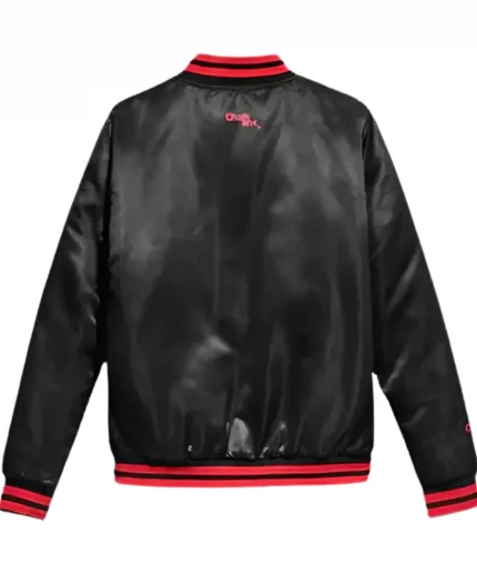 Men's NWO New World Order Satin Varsity Jacket