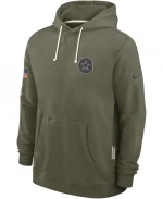 Men’s Nike Dallas Cowboys 2025 Salute to Service Sideline Standard Issue Dri-FIT Hoodie