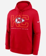 Men's Nike Kansas City Chiefs NFL Busted Play Club Pullover Hoodie